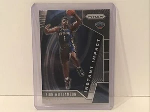 Panini Prizm Silver Prizm Instant Impact #2 Zion Williamson Pelicans 2019-20 🔥 - Imagen 1 de 4