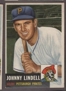 1953 TOPPS BB #230 JOHNNY LINDELL/PIRATES EX/EX+ - Picture 1 of 1