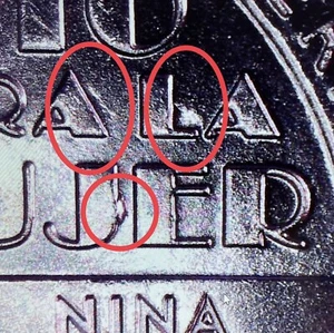 2022 P Nina Otero-Warren Quarter BU Triple Early Stage Die Break Error 9969 - Picture 1 of 8