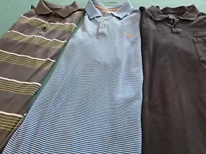 Lot of 3 SZ XL POLO GOLF SHIRTS S/S Nike-Tommy Bahama-Van Heusen 3 for 1 Price - Picture 1 of 23