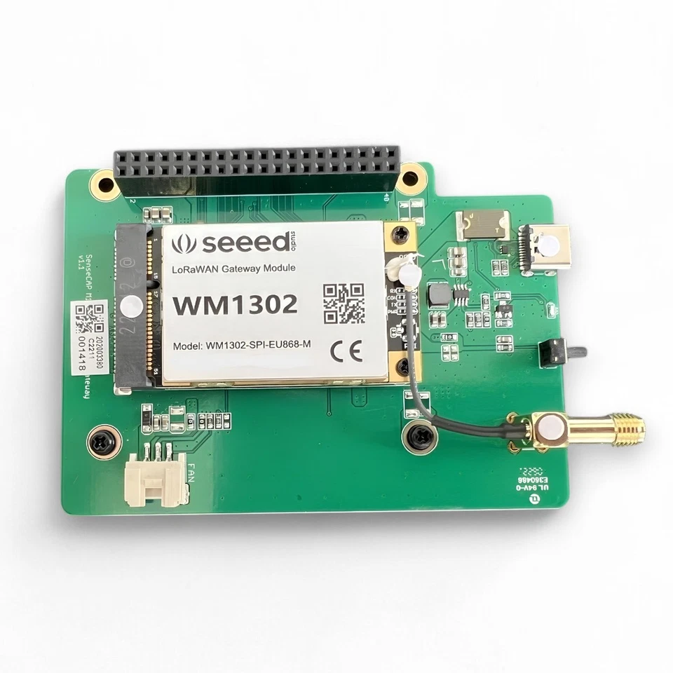 Seeed Studio WM1302 LoRaWAN Gateway Module (SPI) - EU868 Helium | Lora Module - Image 1 of 2