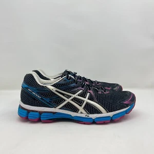 Zapatillas deportivas cómodas para correr ASICS GT-2000 negras azules rosas T2K7N para mujer talla 9,5 - Imagen 1 de 12