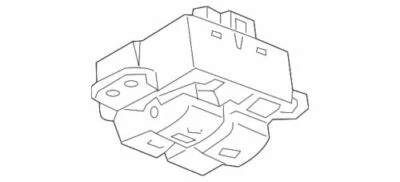 Genuine GM 2013-2019 Cadillac ATS Jet Black Sunroof Switch 22972741 - Image 1 of 2