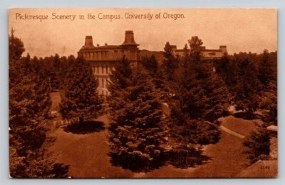 c1910 Camps Scenery Eugene University Of Oregon Oregon P465A - Image 1 of 2