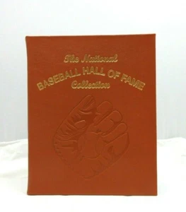 National Baseball Hall of Fame Collection Leather Bound Hardcover 11x9" NEW $120 - Picture 1 of 12