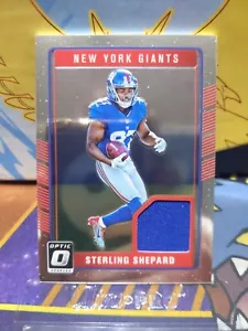 2016 Optik SP STERLING SHEPARD ROOKIE/150 TRIKOT AUFNÄHER RC NEW YORK GIANTS SELTEN - Bild 1 von 3