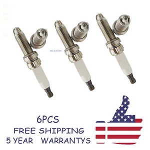 Set 6PCS New Brand Spark Plugs 12120037244 Fits BMW ZGR6STE2 - Picture 1 of 12