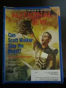 National Review Magazine May 2012 Can Scott Walker Slay the Beast L64 - Picture 1 of 1