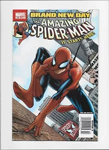 AMAING SPIDER-MAN #546 NEWSSTAND VARIANT VERY FINE TO NEAR MINT LIVE - Picture 1 of 2