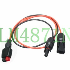 DC Power pole Forklift battery charger 30A to MC solar PANEL 4mm Cable 12AWG 3'