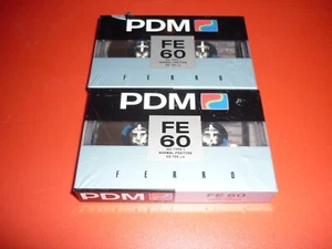 TAPE K7 CASSETTE AUDIO PDM FERRO 60 2K7 NEW SEALED - Photo 1/2