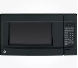 GE GCST14S1WBB 1.4 Cu. FT Mikrowelle 1100 W 7 automatische Einstellungen Kindersicherung, schwarz - Bild 1 von 4