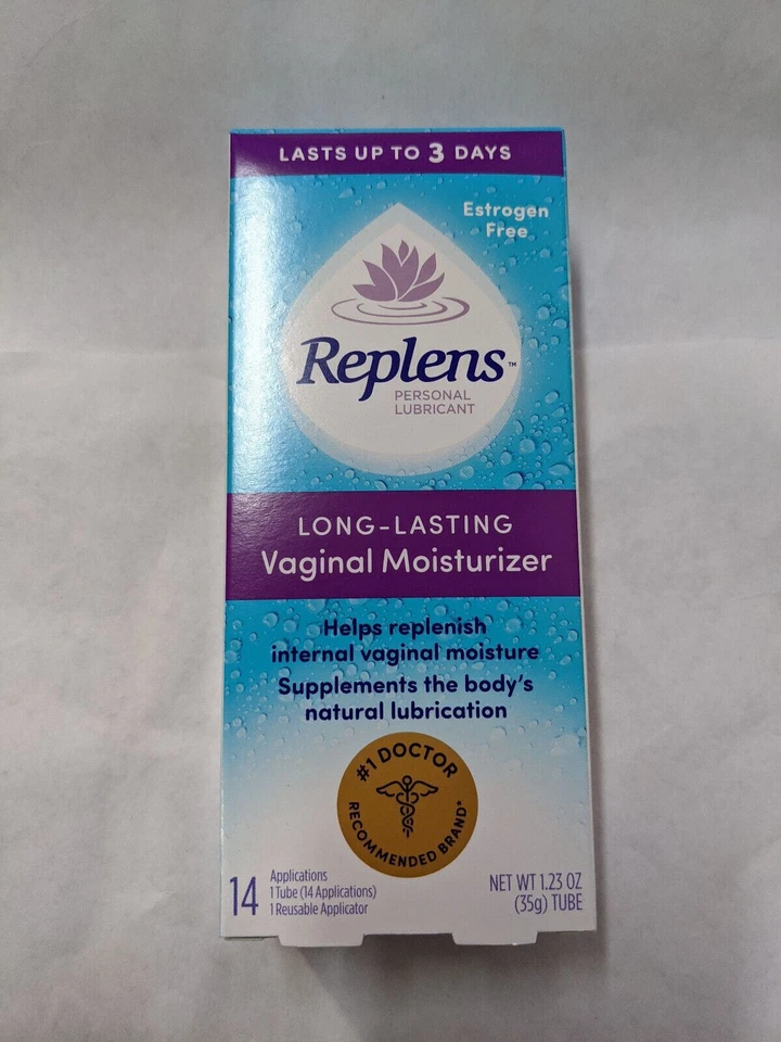 3 PACK Replens Long Lasting Vaginal Moisturizer 14 Applications each - Image 1 of 1