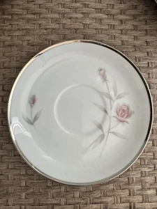 Vintage Dusty Rose von Venn Forbes 6" Untertasse Teller Fine China - Bild 1 von 3
