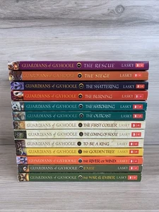 Lot of 13 Guardians of Ga'Hoole Series Books By Kathryn Lasky 3-15 EUC! - Picture 1 of 7
