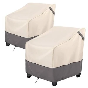 Patio Furniture Covers Waterproof, Outdoor Chair Covers 2 Pack Clearance, Lawn - Picture 1 of 8