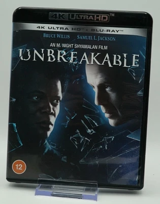 Unbreakable / 4K UHD / Blu Ray / Bruce Willis / Samuel L Jackson - Image 1 of 4