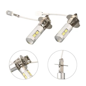 Sleek Design and Easy Installation 2PCS H3 LED Car Bulbs for Car Fog Light - Picture 1 of 23