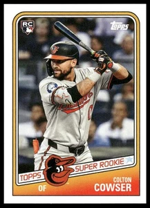 2024 Topps Throwback Thursday #97 Colton Cowser Baltimore Orioles Rookie - Imagen 1 de 2