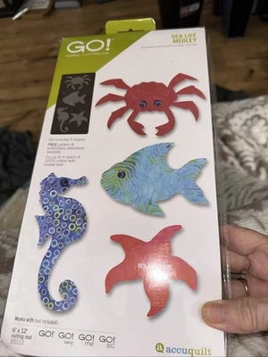 Accuquilt Sea Life Medley GO! Tinte Foto 1 de 2