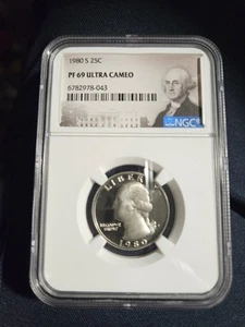 1980 S Washington Quarter PF 69 Ultra Cameo - Picture 1 of 4