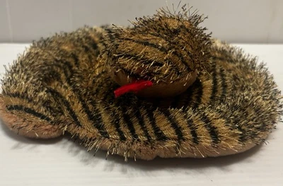 Webkinz Striped Snake (No Code) No Code EUC Plush Stuffed Animal Fast Shipping - Image 1 of 4