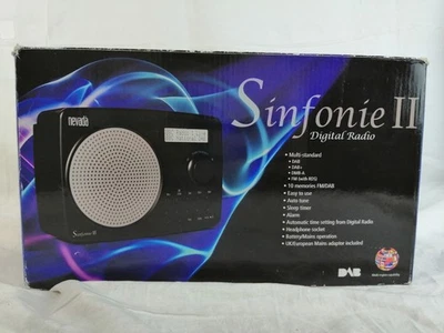 Sinfonie II Nevada DAB Digital Radio In Original Box & Instruction Booklet - Image 1 of 4