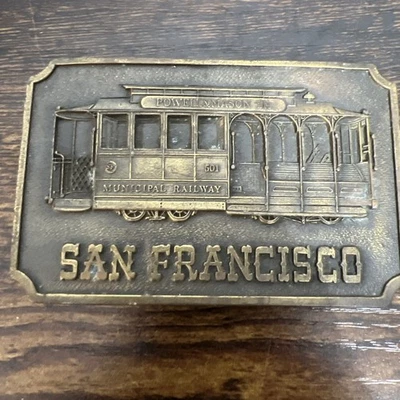 Hebilla de cinturón de coche de calle San Francisco de colección Foto 1 de 4