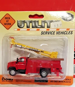 Boley HO/1:87 Scale RED UTILITY SERVICE TRUCK Item #3023-11 (HH-228 - Picture 1 of 2
