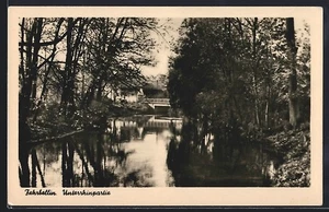 Fehrbellin, Unterrhinpartie, Ansichtskarte - Picture 1 of 2
