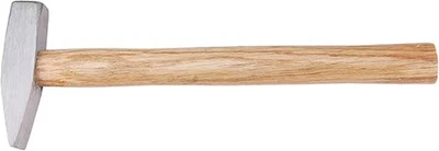 Martillo de ingeniero de 10,5" de acero forjado de 0,44 lb con mango de madera para bricolaje y metalwor Foto 1 de 4