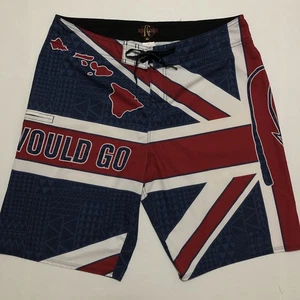 Quiksilver Eddie Aikau Boardshorts Herren 38 XL Hawaii Hawaii Aloha Surfen Surfen - Bild 1 von 20