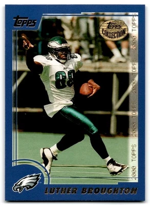 2000 Topps Collection Luther Broughton Philadelphia Eagles #44 - Image 1 of 2