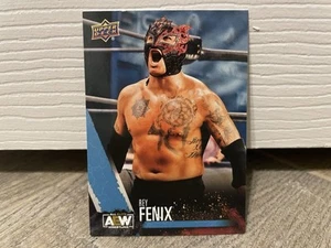 Rey Fenix 2021 Upper Deck All Elite Wrestling #58 1st Edition Rookie Card Blue - Picture 1 of 2