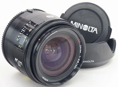 MINOLTA AF 24mm 2.8 + Hood - Image 1 of 2