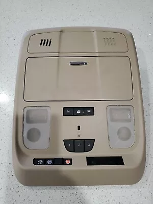 BEIGE 2017-2018 BUICK ENVISION FRONT OVERHEAD DOME LIGHT W/ ONSTAR HOMELINK OEM - Image 1 of 4