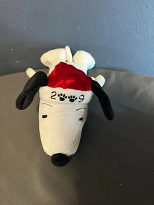 DanDee Snoopy Plush Toy 60 Years Holiday Hat  14 Inches 2009 - Picture 1 of 5
