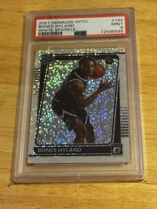 PSA 9 2021 Panini Donruss Optic Bones Hyland White Sparkle Rated Rookie #194 - Bild 1 von 2