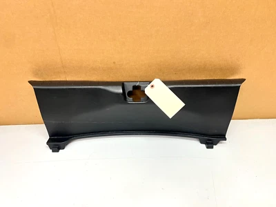 11-16 HONDA CR-Z CRZ REAR TRUNK SILL SCUFF TRIM PANEL COVER BLACK, OEM LOT3567 Foto 1 de 4
