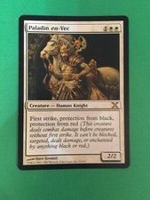 Paladin en-Vec Tenth 10th Edition Mtg Magic The Gathering Vintage Card Game