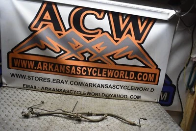 B2-1  FRONT BRAKE LINES   01 SUZUKI KING QUAD RUNNER LTF300 LTF 300 4X4 FREE SH - Image 1 of 4