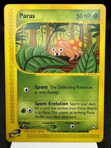 Paras 99/147 - Aquapolis Pokemon Karte NM - Bild 1 von 5