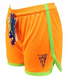 PANTALONCINI DONNA SHORTS TG. S ARANCIONE INFLUENCER PANTALONCINO MALIBU' CORTI - Foto 1 di 3