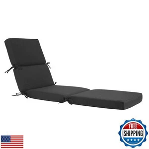 Maphissus 74 inch Outdoor Chaise Lounge Cushion, 74x22.5x3 inch Water Resista - Picture 1 of 5