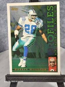 1995 Topps Darren Woodson Profiles Insert card #PF-13 Dallas Cowboys