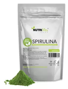 8.8oz (250g) NEW 100% PURE SPIRULINA POWDER ORGANICALLY GROWN nonIRRADIATED - Picture 1 of 2