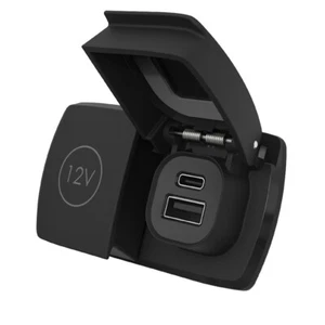 TOMA DE ALIMENTACIÓN SCANSTRUT FLIP PRO DUO USB-A Y USB-C WIT H12V - Imagen 1 de 1