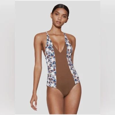 Marysia - The Catalina Maillot V Neck Size Large - Image 1 of 4