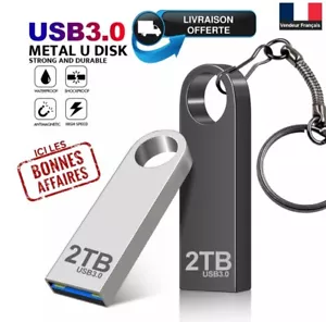 Clé USB 3.0 ultra-grande capacité 512go/1To/2To haute vitesse Lecteurs flash USB - Imagen 1 de 9