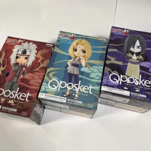 Naruto Shippuden Bolt Figure Qposket Jiraiya Tsunade Orochimaru - Picture 1 of 3